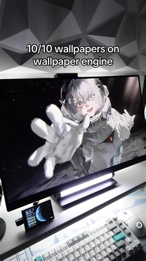 Brian Dinh | NIGHTPARADE on Instagram: "ALL WALLPAPERS 🔗 IN BIO Wallpaper Engine is on Steam. Rainmeter tutorial for the day/date is linked in my bio @nightxparade Comment "Wallpaper" and I'll send you the link to my wallpaper collections. #gamingsetup #pcgamer #wallpaperengine #wallpapers #wallpaper"