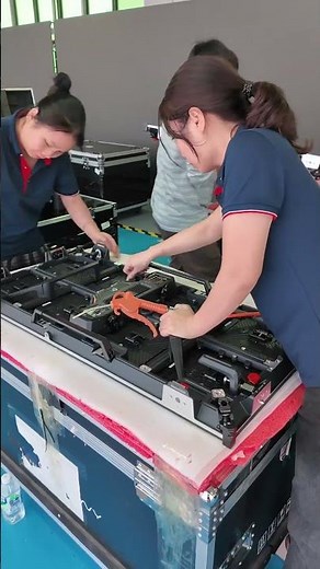 AC‑100 Series Outdoor P3.91 LED panels — Shipping Workflow #leddisplay