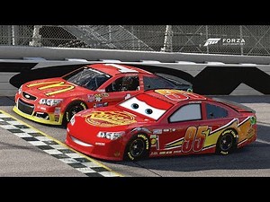 Lightning McQueen Photo Finish! | Forza Motorsport 6 | NASCAR Expansion
