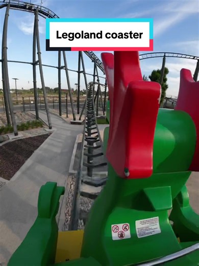 Experience the Legoland Dragon Roller Coaster in Dubai
