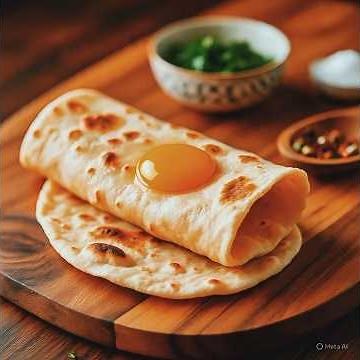 Egg Chapati Roll/ Tasty Chapati Roll