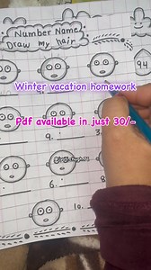 4.8K views · 30 reactions | Winter vacation math for LKG#school #playschool #preschool #kindergarten #viralreels #creative #viral #kids #viral #worksheet #maths #wintervacation | Jyoti Arts | Facebook