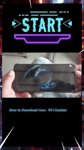 Cemu Wii U Emulator MOD Step by Step Free on Your Device 😛