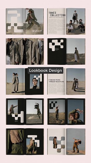 Here’s a lookbook I designed based on the recent flexible visual system I made based on a grid. The elements here were designed to fit the designated pages. Creating lookbooks and editorials is something I really enjoy as a graphic designer because I get to combine graphics with fashion in a fun way. #editorialdesign #lookbook #fashioneditorial #fashionbranding #graphicdesign #graphicdesigner #indesign #adobeindesign #designprocess