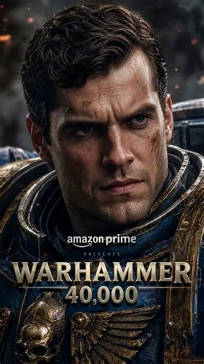Warhammer 40k - Henry Cavill | Prime Video #warhammer40k #henrycavill #actionmovies #shorts