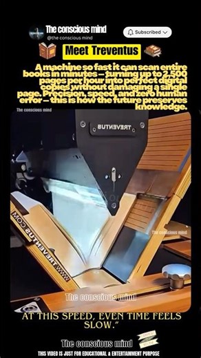 This Machine Scans 2,500 Pages an Hour — Meet Treventus 📚⚡