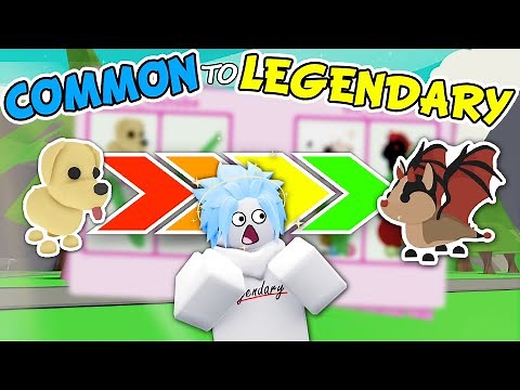 How I Traded a COMMON to LEGENDARY Pet in less than 1 HOUR 🐶🦒 Roblox Adopt Me Trading Challenge