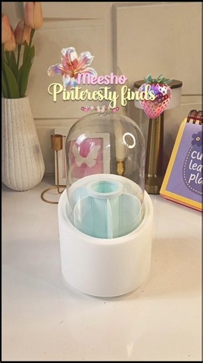 Aesthetic Makeup Brush Organizer 💄✨ | Cute Meesho Find Under Budget 🎀