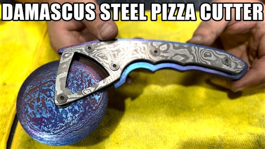 Making a very expensive pizza cutter for tastier pizza