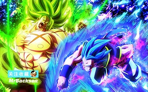 【龙珠超:布罗利/全程高能】异次元打斗 悟吉塔vs布罗利 Broly VS Gogeta