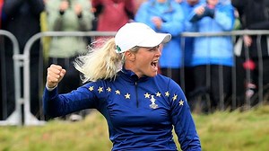 Solheim Cup stories: Suzann Pettersen helps Europe to 2011 victory