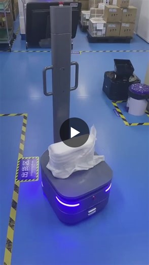 #industrialrobot #factoryautomation #materialhandling #alpharobotics #deliveryrobot | Alpha Robotics Co.,Ltd