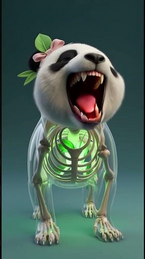 ¿Alguna vez te has preguntado por qué el panda es el único oso que nunca duerme en invierno? 🐼❄️