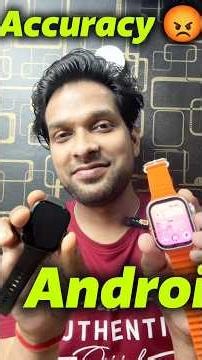 Android Watch vs BT calling watch 😳 better to buy • Accuracy vs Features #techpokeshorts