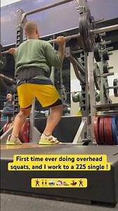 225 Overhead Squat PR