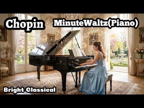 Happy Classical Music - Chopin: Minute Waltz (5 Min Loop) for Elegant Energy & Focus