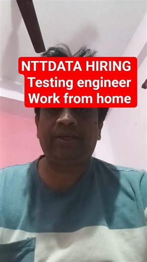 NTT DATA Junior Test Engineer Job 2026 | Remote India | Data Testing Role
