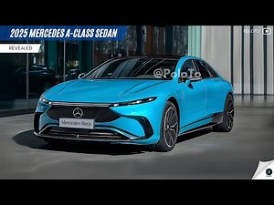 2025 Mercedes A-Class Sedan Revealed - The most famous small luxury sedan!
