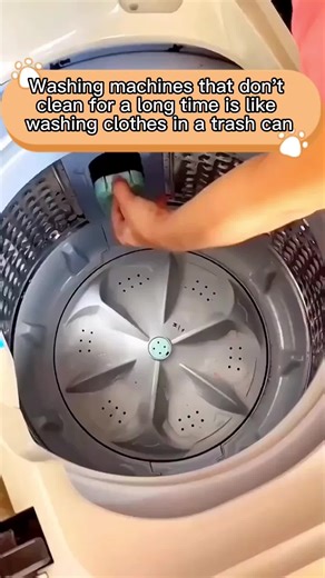 Can't believe that the washing machine is so dirty