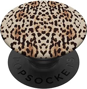 Leopard Print Phone Grip,Leopard Cell Phone Pop Out,Leopard PopSockets Adhesive PopGrip
