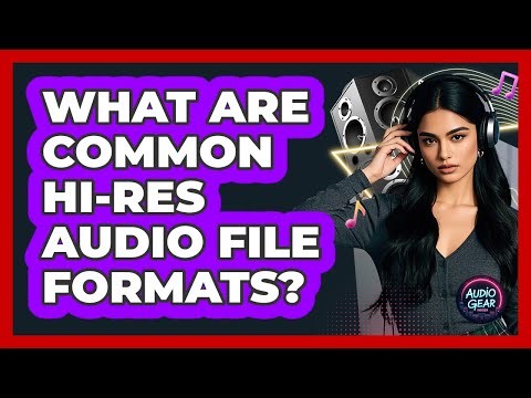 What Are Common Hi-Res Audio File Formats?