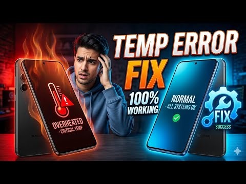 Samsung Temp Error Fix 🔥 | Phone Overheating Problem 100% Solve