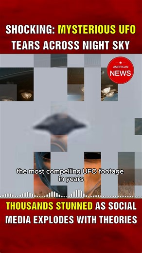 SHOCKING: Mysterious Ufo Tears Across Night Sky — Thousands Stunned As Social Media Explodes With Theories | American News