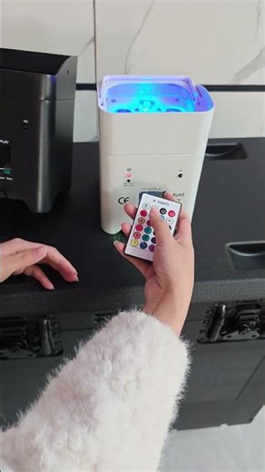 Battery Powered LED Uplight Remote control and sound control（GL SMART4S/GL SMART6S）