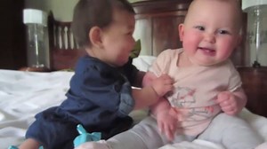 2.7K views · 27 reactions | Twin Babies Talking To Each Other. Don't forget to like our page :) <3 <3 <3 More videos: https://goo.gl/B6EG3V | Kids Media TV | Facebook