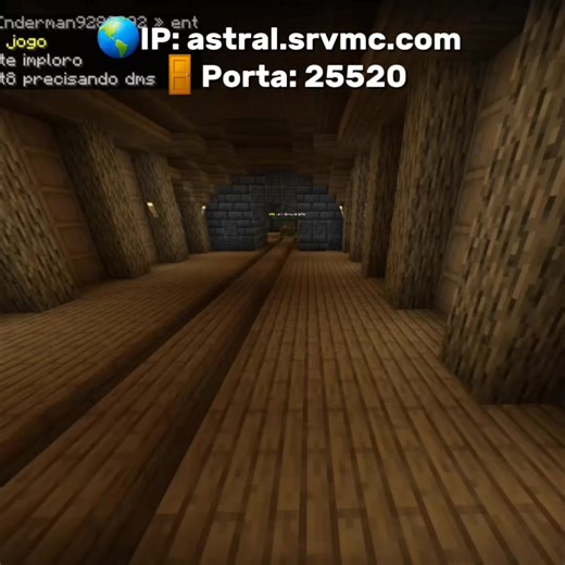 MELHOR SERVIDOR SEMI ANARQUIA 🚀 #servidoresdeminecraft #foryoupage #Minecraft #viral #serverminecraft