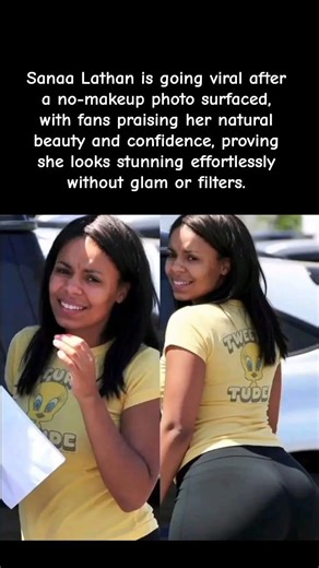 Sanaa Lathan Goes Viral With No-Makeup Look 😍✨Natural Beauty Wins #celebritynews