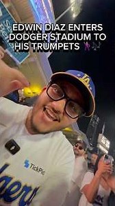 EDWIN DIAZ MAKING HIS DODGER DEBUT LFG #closer #dodgers #mlb #diaz