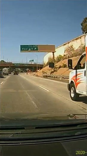 🚛 Slow U-Haul Tries to Cut In Last Second… Then Thinks Twice! 😳