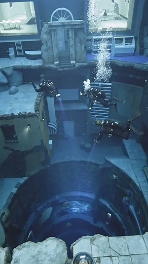Deepest swimming pool for diving: 60.02m (196 ft 10 in) by Deep Dive Dubai 🇦🇪