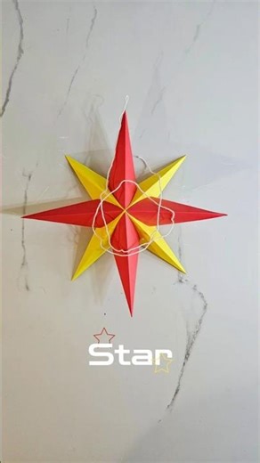 Easy Origami Star ⭐ | Paper Folding #shorts