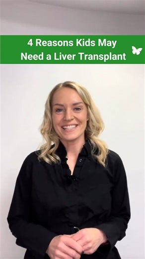 Why do some kids need a liver transplant? Dr. Amanda Jensen shares the 4️⃣ most common reasons kids may need a liver transplant. | Nationwide Children's Hospital