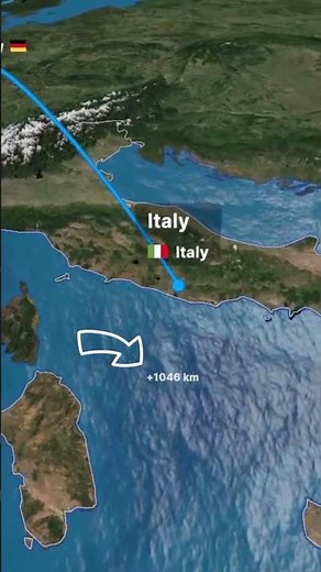 Europe Travel Map Animation – France,Germany, Italy, Spain, Netherlands Distances #Europe #mrbeast