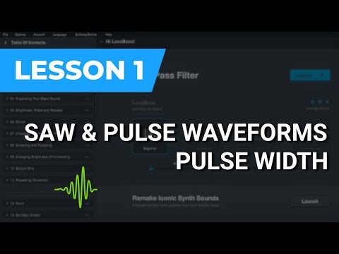 Syntorial Lesson 1 - Waveforms: The Secret to Great Synth Sounds