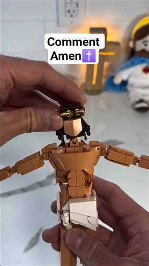 Minecraft Jesus on the Cross ✝️ Only True Believers Will Comment “Jesus”#Jesus #Minecraft #Christian