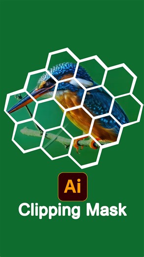 9.4K views · 102 reactions | How to Create Clipping Mask #clippingmask #illustrator #tutorial #reels | Akkas Editing | Facebook