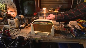 Local artist creates one-of-a-kind lamps from forgotten treasures