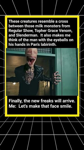 Designing a NEW Horror Creature | Venom x Slender Man Inspired Monster Concept