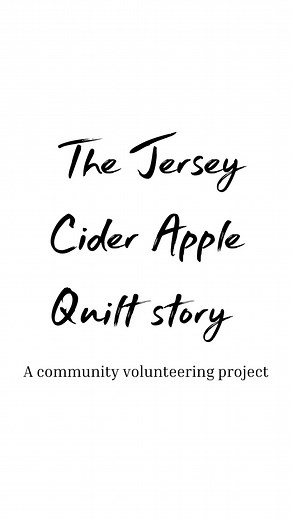 See the finished quilt at Jersey Museum | Jersey Heritage