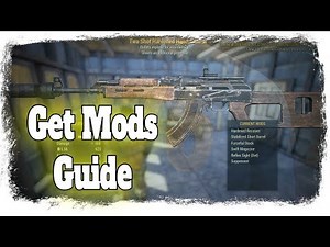 Fallout 76 Guide Video - Get Mods for your weapons Quickly!