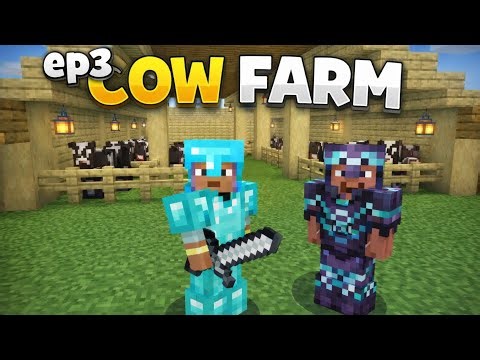 Build This Crazy Cow Farm in Minecraft Survival!