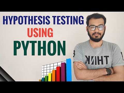 20. Hypothesis Testing Using Python Environment.