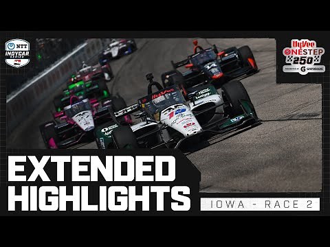 Extended Race Highlights | 2024 Hy-Vee One Step 250 at Iowa Speedway | INDYCAR SERIES