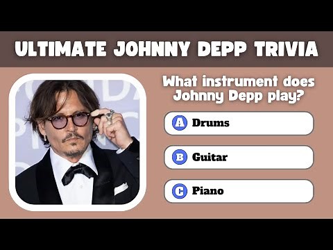 Think You Know Johnny Depp? Prove It with Our Ultimate Trivia Challenge!