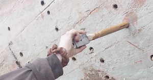 Robert George Weir sent me this short video about making and using treenails. Amazing stuff they are doing with that restoration. A quick search will lead you to more about them. | Historic Vessel Vega