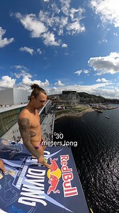 30m horizontal ↔️ 27m vertical ↕️ | Red Bull Cliff Diving